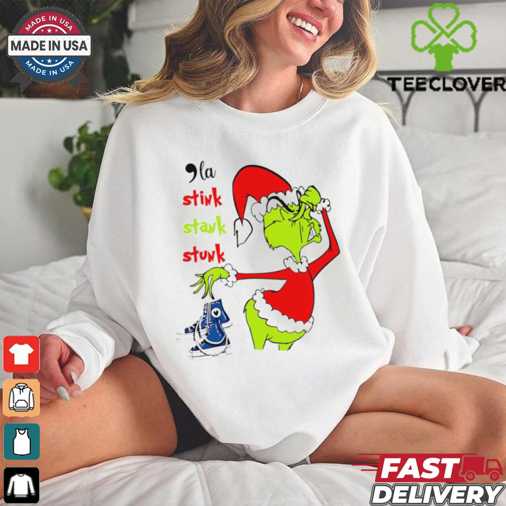 Grinch stink stank stunk chucks and pearls Kamala Christmas shirt Grinch stink stank stunk chucks and pearls Kamala Christmas shirt