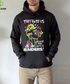 Grinch stomp Chiefs they hate us because they ain’t us Las Vegas Raiders shirt