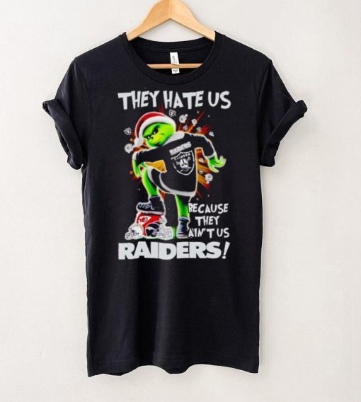 Grinch stomp Chiefs they hate us because they ain’t us Las Vegas Raiders hoodie, sweater, longsleeve, shirt v-neck, t-shirt