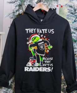 Grinch stomp Chiefs they hate us because they ain’t us Las Vegas Raiders hoodie, sweater, longsleeve, shirt v-neck, t-shirt