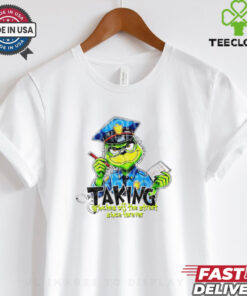 Grinch taking Grinches off the street since forever police shirt