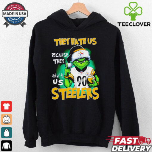 Grinch they hate us because ain’t us Pittsburgh Steelers shirt