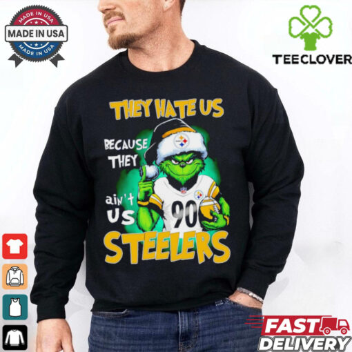 Grinch they hate us because ain’t us Pittsburgh Steelers shirt