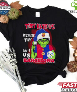 Grinch they hate us because they ain’t us Barcelona 2024 shirt 1 Grinch they hate us because they ain’t us Barcelona 2024 shirt