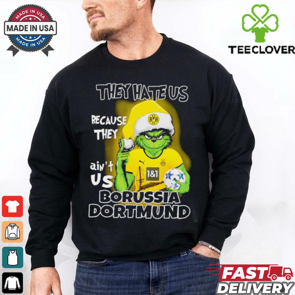 Grinch they hate us because they ain’t us Borussia Dortmund 2024 shirt Grinch they hate us because they ain’t us Borussia Dortmund 2024 shirt