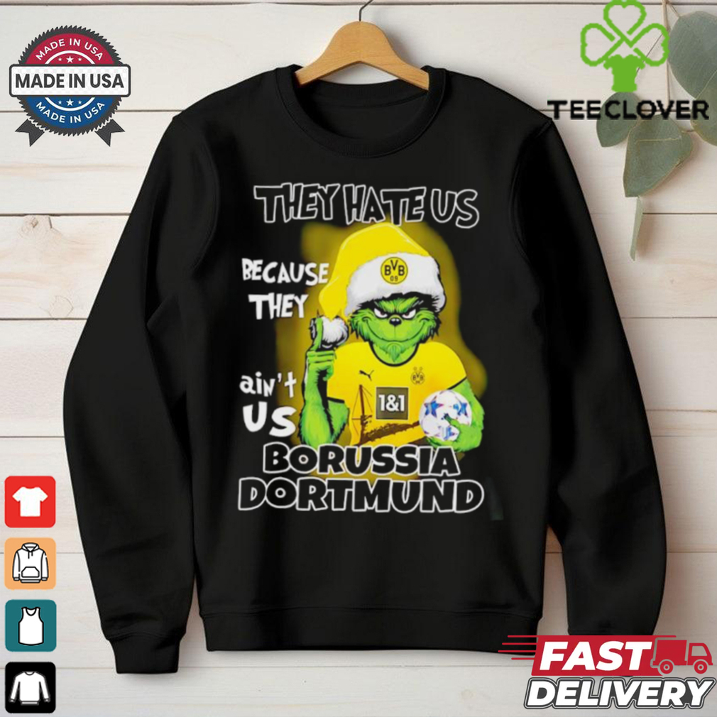 Grinch they hate us because they ain’t us Borussia Dortmund 2024 shirt Grinch they hate us because they ain’t us Borussia Dortmund 2024 shirt