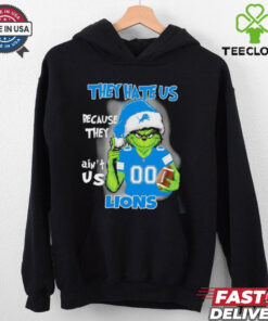 Grinch they hate us because they ain’t us Detroit Lions 2024 shirt