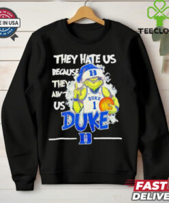 Grinch they hate us because they ain’t us Duke Blue Devils basketball shirt
