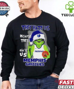 Grinch they hate us because they ain’t us Memphis Grizzlies 2024 shirt