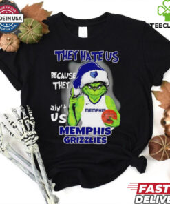 Grinch they hate us because they ain’t us Memphis Grizzlies 2024 shirt
