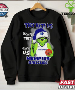 Grinch they hate us because they ain’t us Memphis Grizzlies 2024 shirt