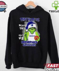 Grinch they hate us because they ain’t us Memphis Grizzlies 2024 shirt