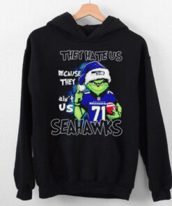 Grinch they hate us because they ain’t us Seahawks Christmas shirt