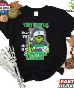 Grinch they hate us because they ain’t us Sporting Lisbon 2024 shirt 1 Grinch they hate us because they ain’t us Sporting Lisbon 2024 shirt