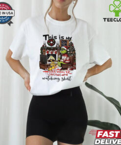 Grinch this is my hallmark Christmas movie watching shirt