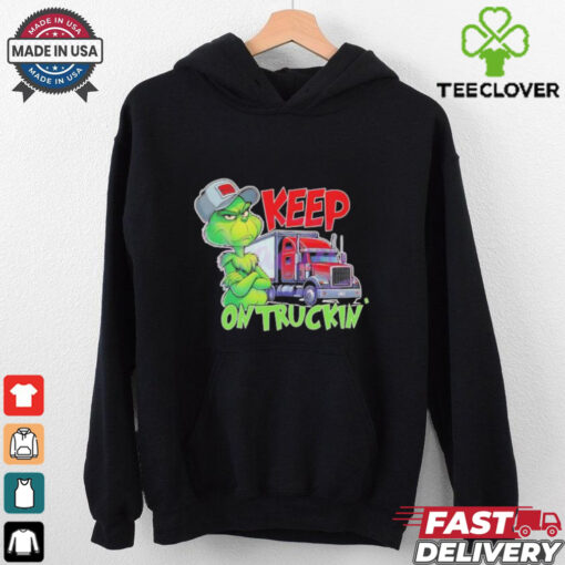 Grinch truck driver keep on truckin shirt
