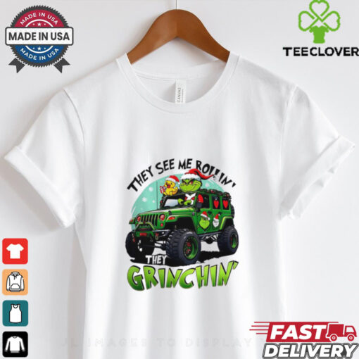 Grinch truck they see me rollin they Grinch in’ Christmas 2024 shirt