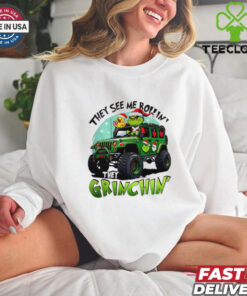 Grinch truck they see me rollin they Grinch in’ Christmas 2024 shirt 3 Grinch truck they see me rollin they Grinch in’ Christmas 2024 shirt