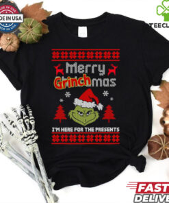 Grinch_s Merry Grinchmas Greetings Crewneck shirt