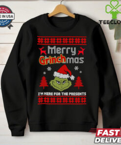 Grinch_s Merry Grinchmas Greetings Crewneck shirt
