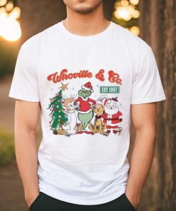 Grinchmas whoville and co est 1957 retro hoodie, sweater, longsleeve, shirt v-neck, t-shirt