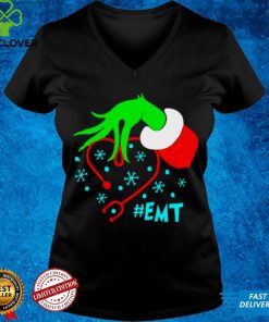 Grinchs EMT Nurse Stethoscope Christmas Sweater Shirt