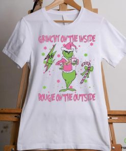 Grinchy on the inside bougie on the oútide shirt