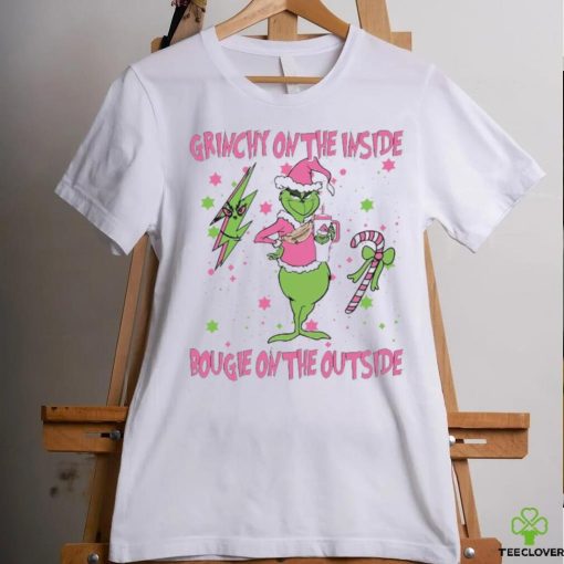 Grinchy on the inside bougie on the oútide shirt