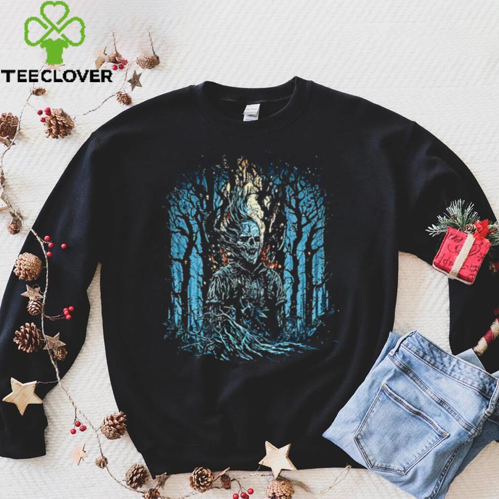 Grindcore in the dark forest art shirt Grindcore in the dark forest art shirt