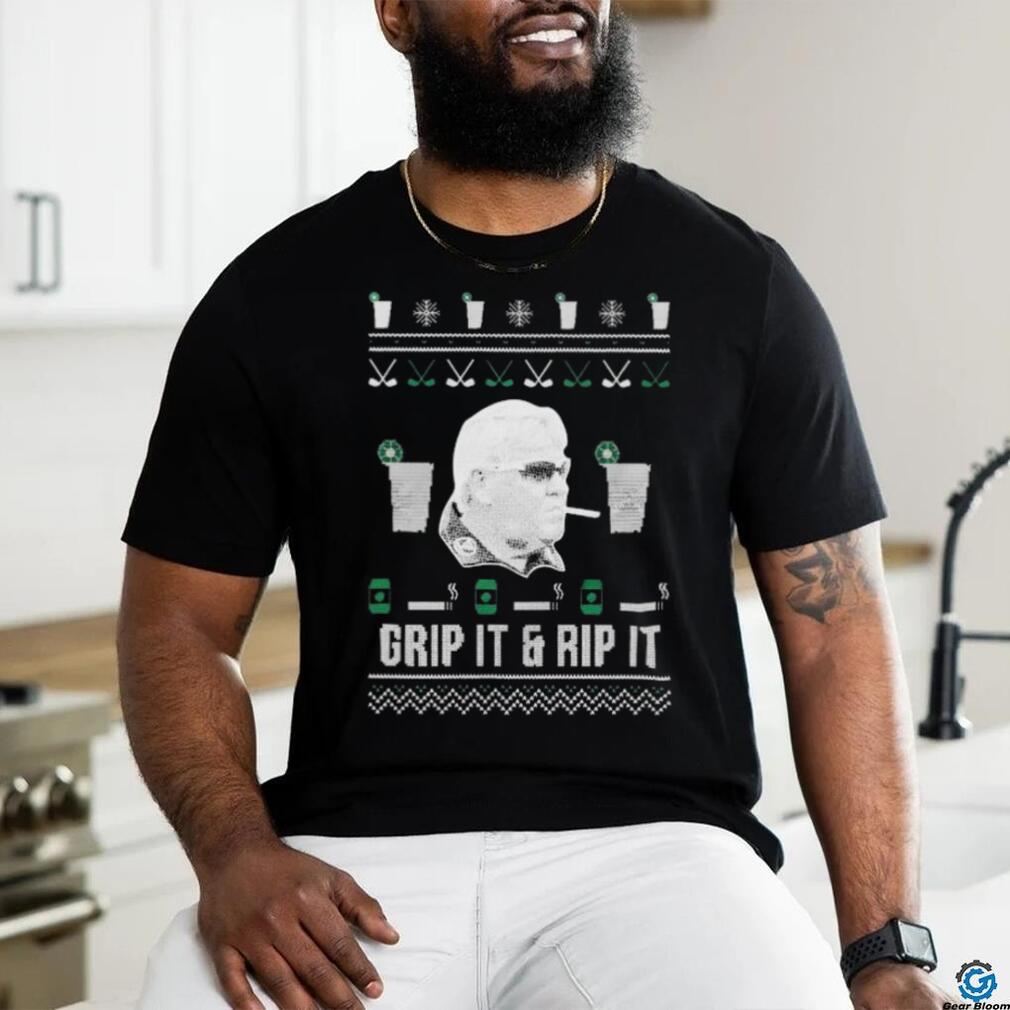 Grip it and Rip It Ugly Christmas shirt Grip it and Rip It Ugly Christmas shirt