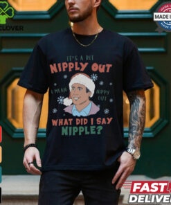 Griswold Christmas Shirt, Griswold It's A Bit Nipply Out Shirt