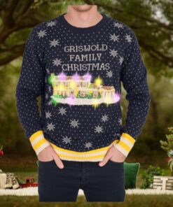 Griswold Family Christmas Ugly Christmas Sweater LED Lights