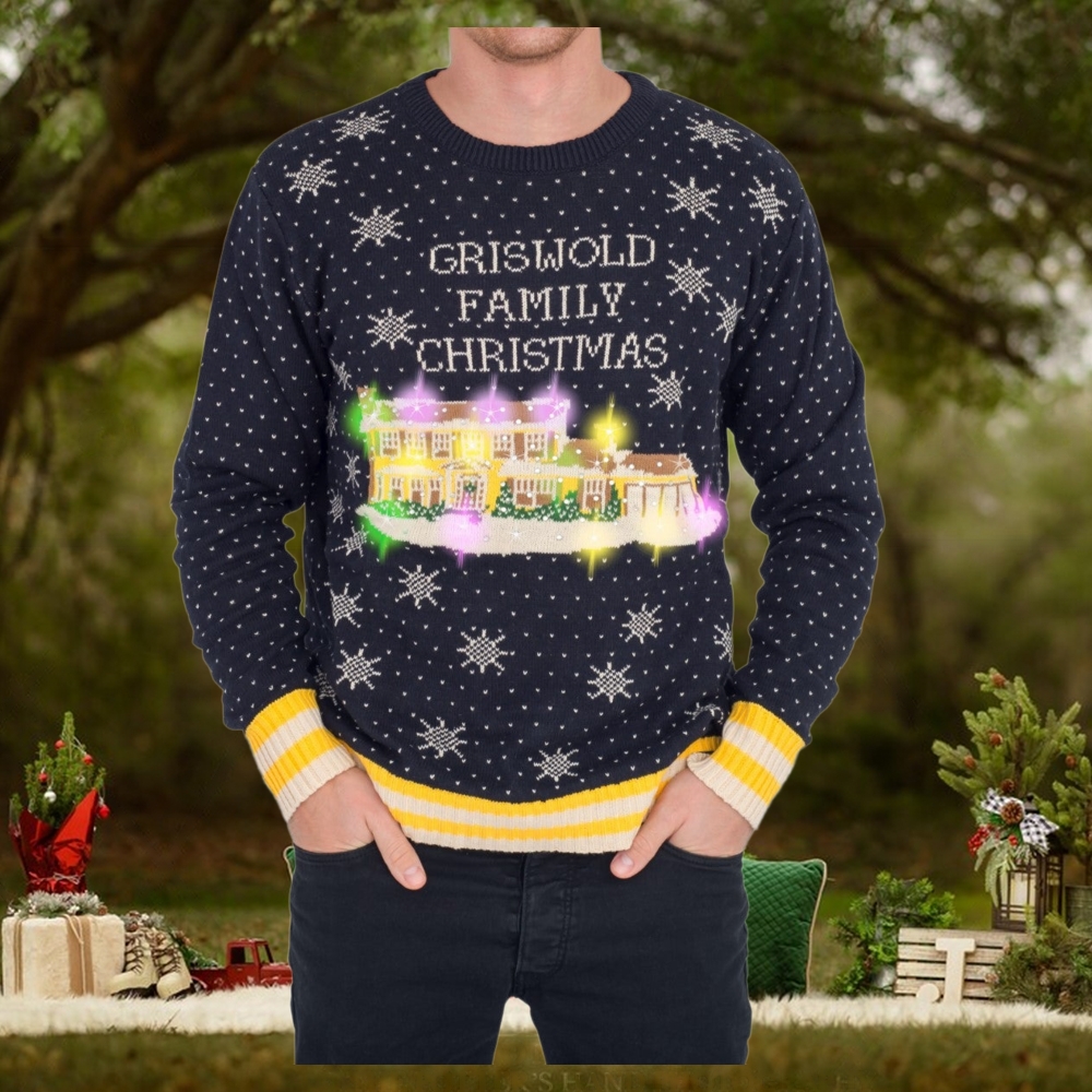 Griswold Family Christmas Ugly Christmas Sweater LED Lights Griswold Family Christmas Ugly Christmas Sweater LED Lights