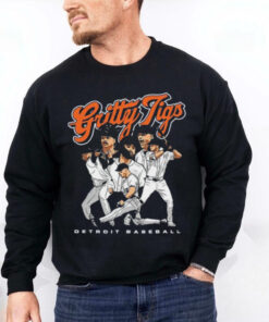 Gritty Tigs Detroit Baseball Shirt