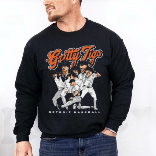 Gritty Tigs Detroit Baseball Shirt