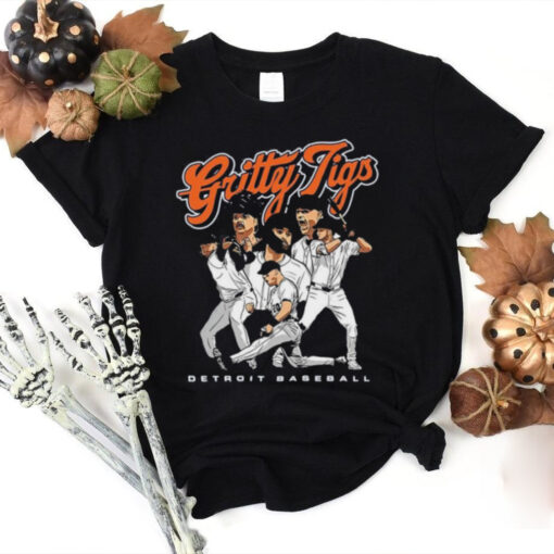 Gritty Tigs Detroit Baseball Shirt