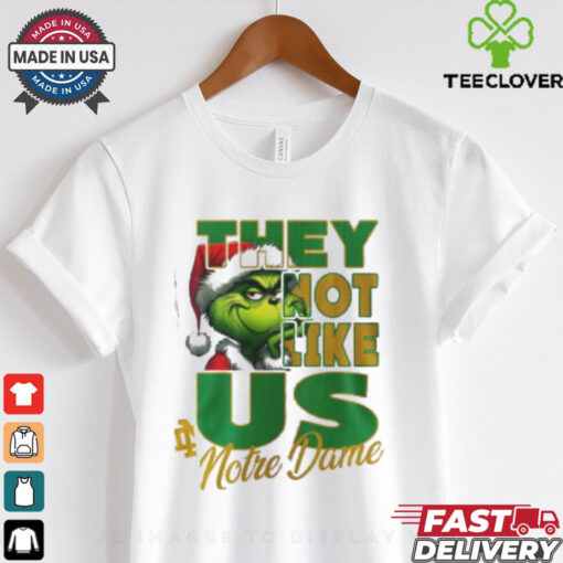 Grnch Fighting Irish They Not Like Us Shirt