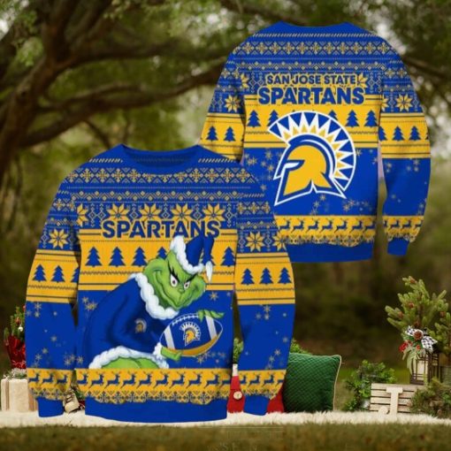 Grnch Spartans Christmas Ugly Sweater