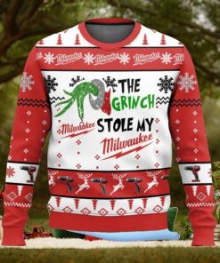 Grnch Stole My Milwaukee Ugly Christmas Sweater 1 Grnch Stole My Milwaukee Ugly Christmas Sweater