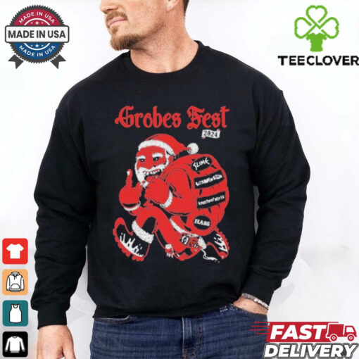 Grobes Fest Tour 2024 Santa Christmas T Shirts
