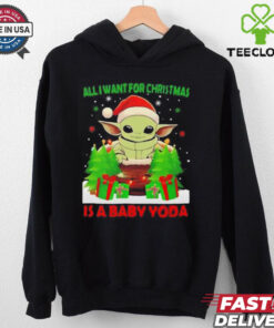 Grogu Santa all I want for Christmas is a baby Yoda Merry Christmas shirt 2 Grogu Santa all I want for Christmas is a baby Yoda Merry Christmas shirt