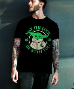 Grogu Star Wars St Patrick’s Day May The Luck Be With You T Shirt