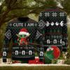Go Vegan Dabbing Santa Ugly Sweater