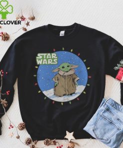 Grogu The Mandalorian Mad Engine Youth Snow Lights T Shirt