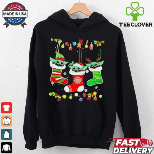 Grogu stockings Merry Christmas shirt