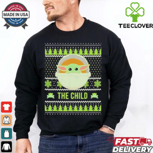 Grogu the child Merry Christmas shirt