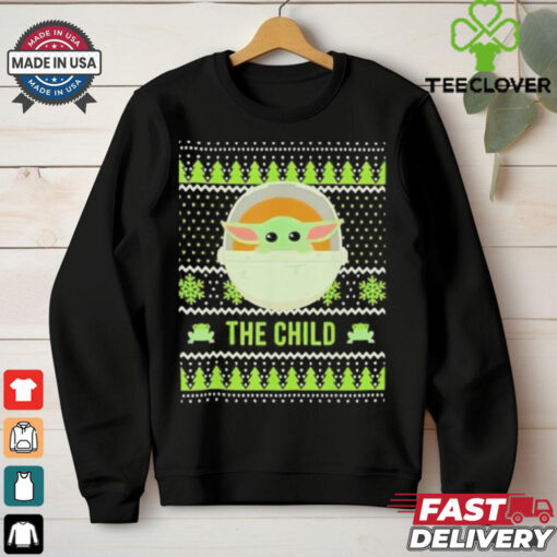 Grogu the child Merry Christmas shirt