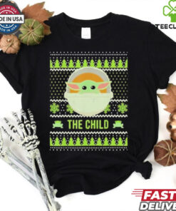 Grogu the child Merry Christmas shirt