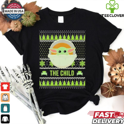 Grogu the child Merry Christmas shirt