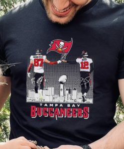 Gronkowski 87 And Brady 12 Tampa Bay Buccaneers City Sports Shirt